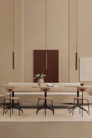   Short-Back Upholstered Seat Dining Chair | Oroa.com