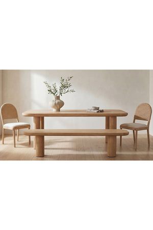   Modern European furniture - Scandinavian Style Oak Dining Bench - www.oroa.com | Oroa.com