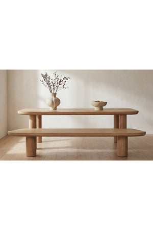   Modern European furniture - Scandinavian Style Oak Dining Bench - www.oroa.com | Oroa.com