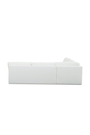   Modern European furniture - 3-Piece White Outdoor Modular Sofa - www.oroa.com | Oroa.com