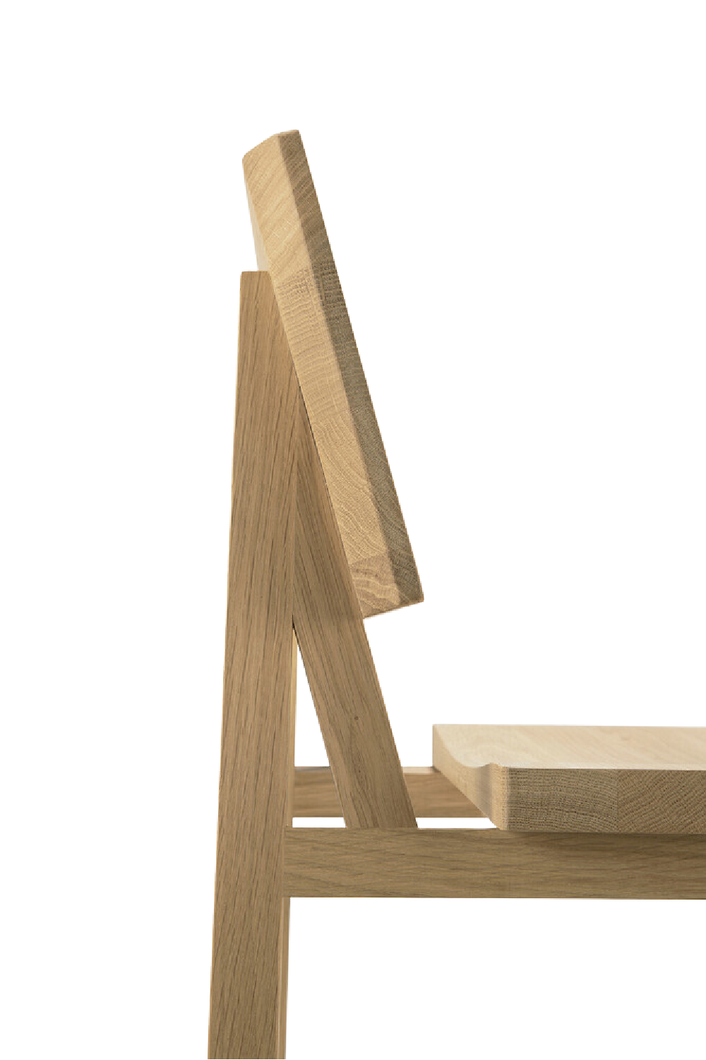   Oiled Oak Counter Stool | Oroa.com