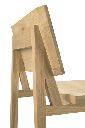   Oiled Oak Counter Stool | Oroa.com