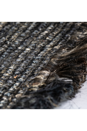   Black Natural Fiber Carpet 10' x 7' | Oroa.com