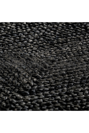   Black Natural Fiber Carpet 10' x 7' | Oroa.com