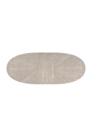   Gray Maple Oval Dining Table | Oroa.com