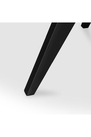   Modern European furniture - Black Acacia Round Dining Table - www.oroa.com | Oroa.com