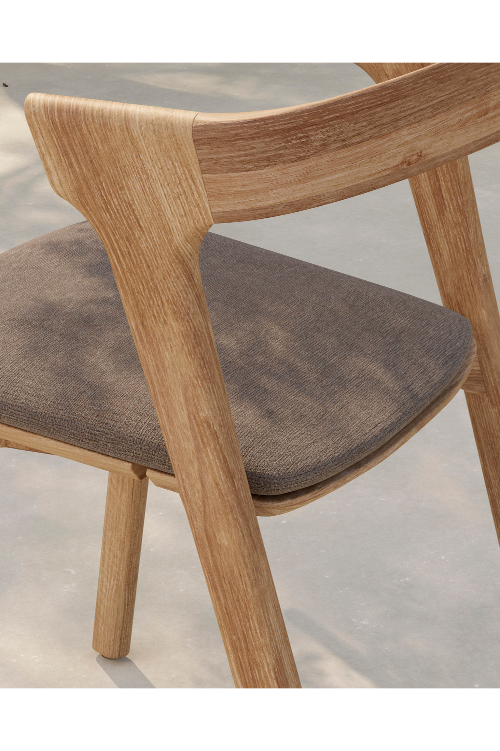   Teak Outdoor Dining Chair | Oroa.com
