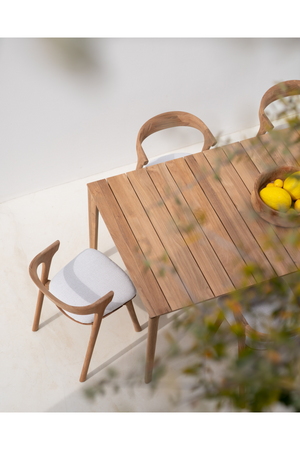   Teak Outdoor Dining Chair | Oroa.com