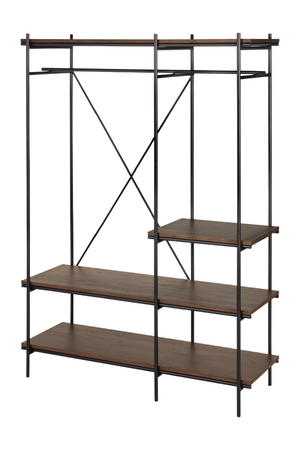   Brown Teak Hanging Rack | Oroa.com