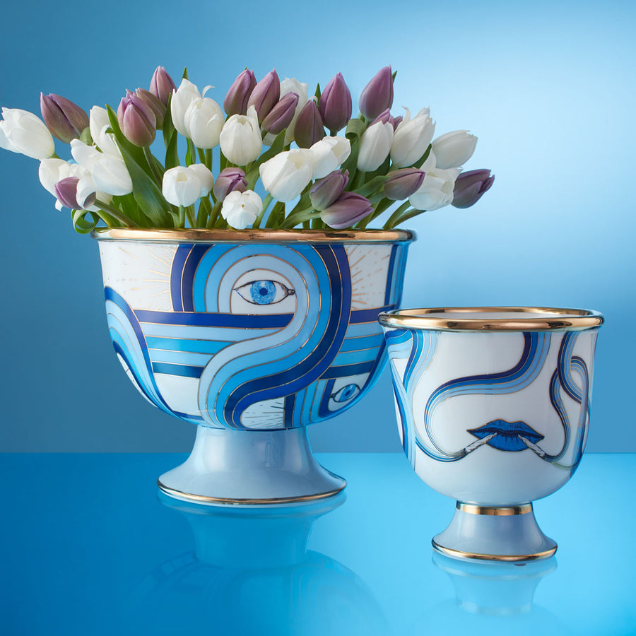   Eye Motif Porcelain Bowl L | Oroa.com
