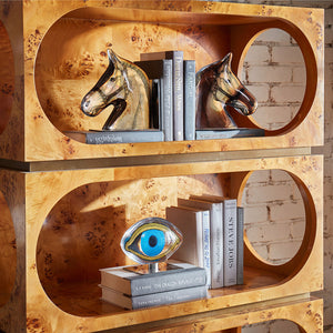   Cut-Out Mappa Wood Cabinet | Oroa.com