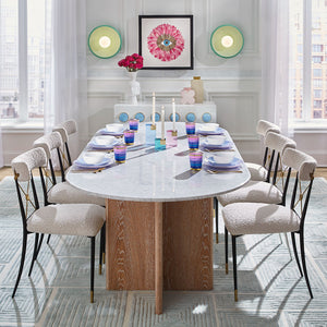   Cross Detail Dining Chair | Oroa.com