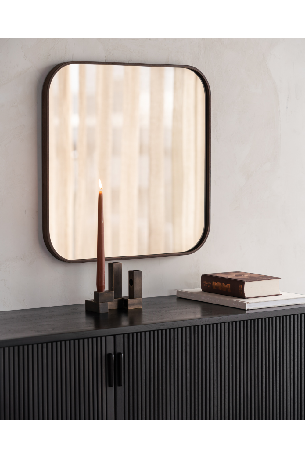   Varnished Teak Industrial Sideboard | Oroa.com