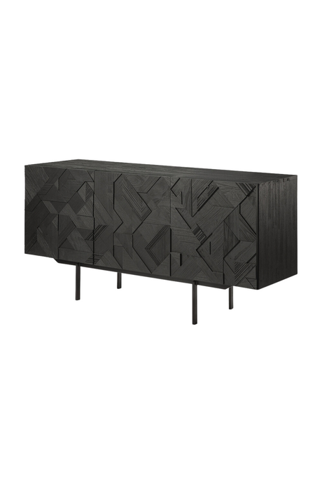   Black Teak Sideboard | Oroa.com