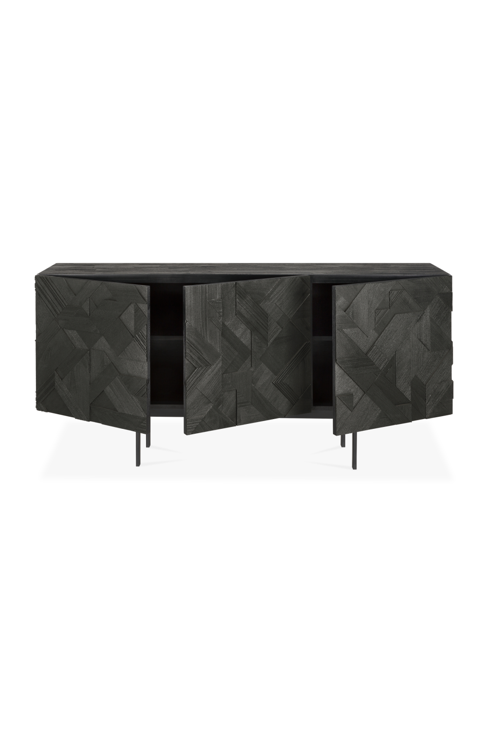   Black Teak Sideboard | Oroa.com