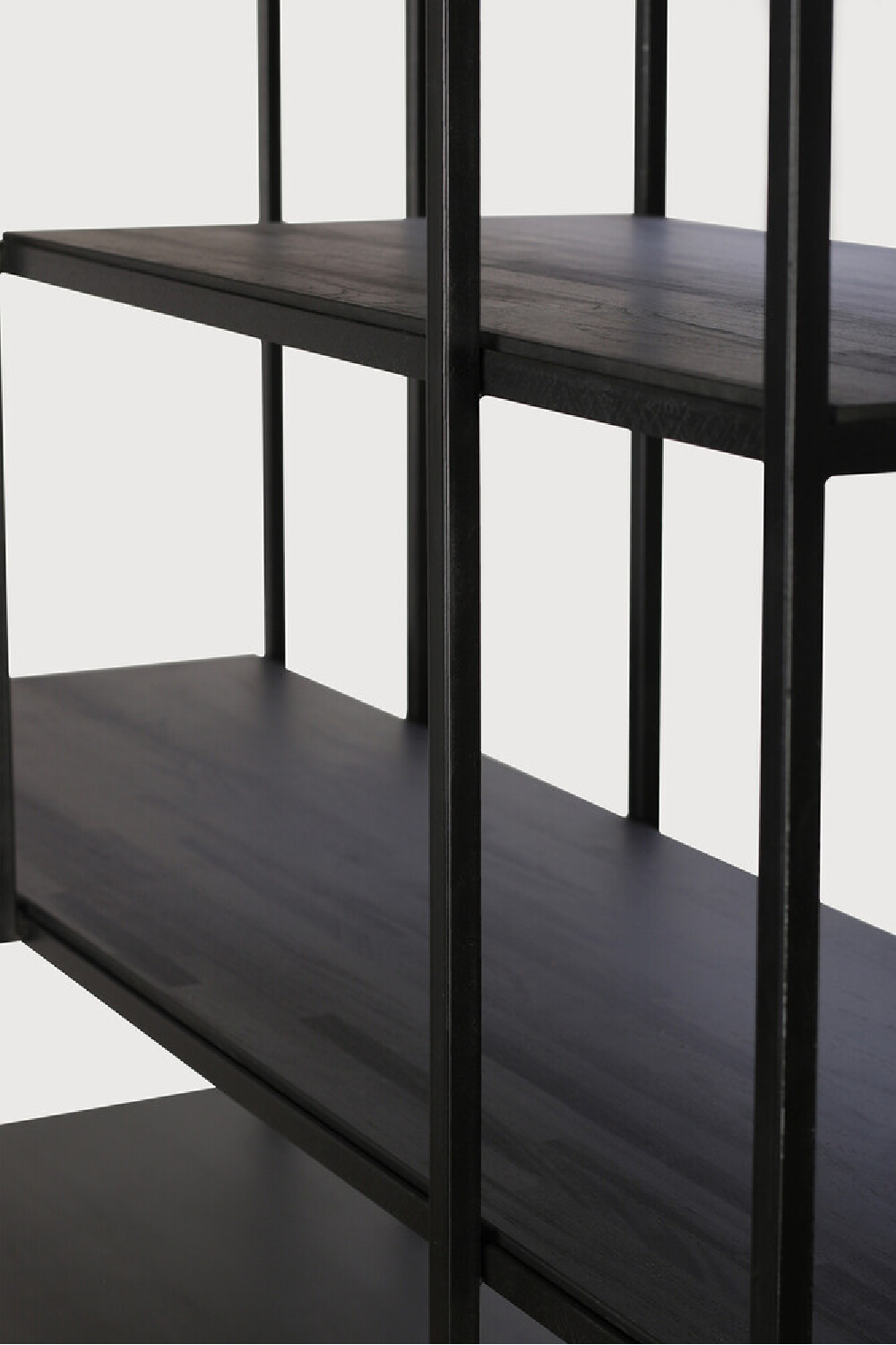   Multilevel Teak Bookcase | Oroa.com
