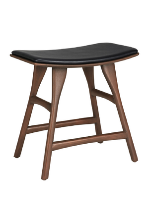   Varnished Teak Stool | Oroa.com