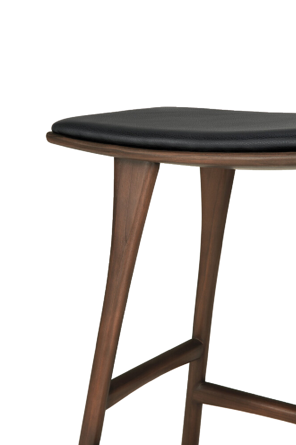   Varnished Teak Counter Stool | Oroa.com