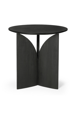   Black Teak Side Table | Oroa.com