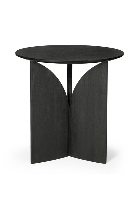   Black Teak Side Table | Oroa.com
