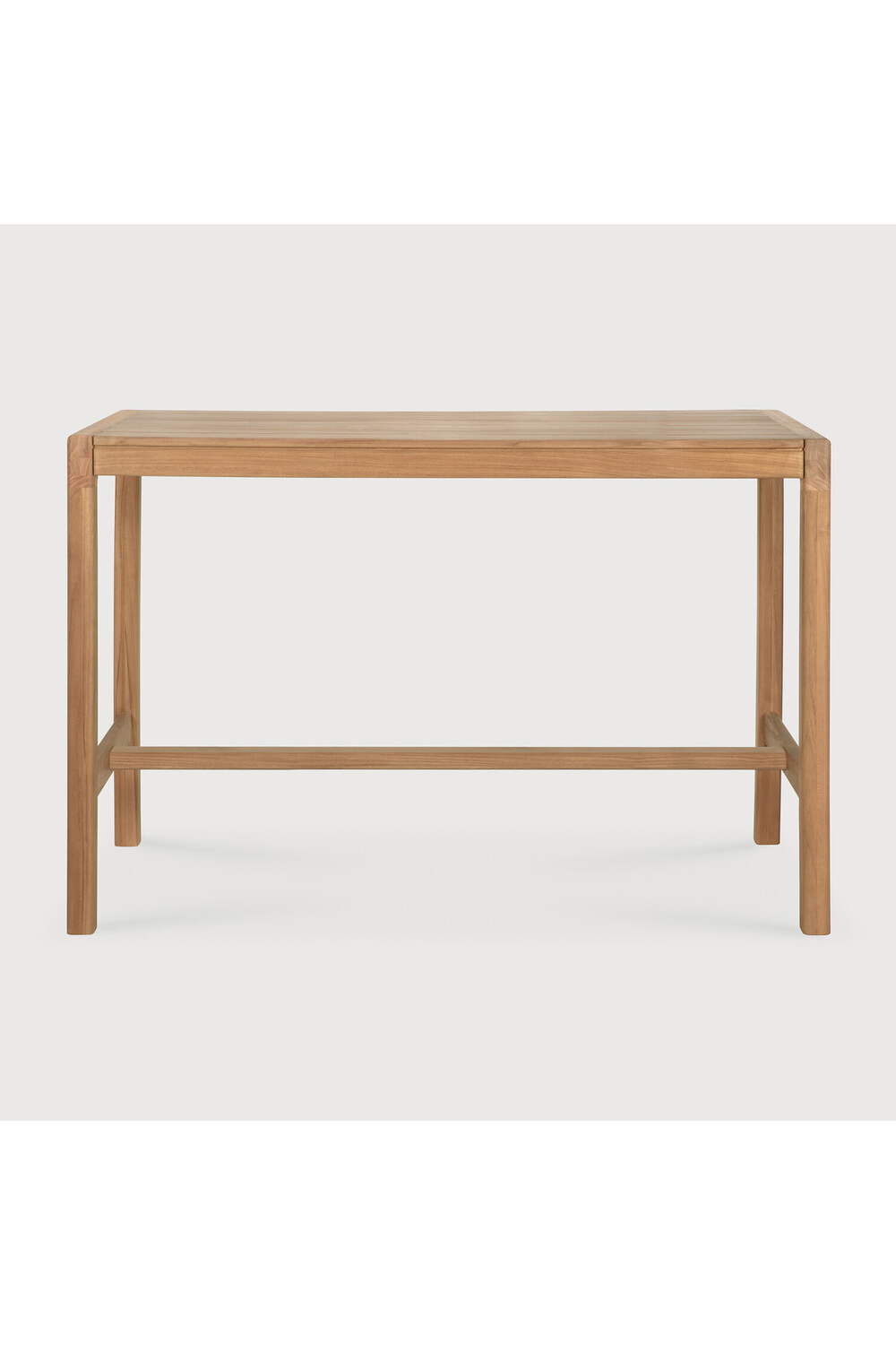   Natural Teak Outdoor Bar Table | Oroa.com