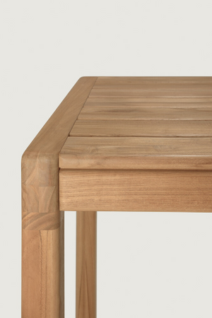  Natural Teak Outdoor Bar Table | Oroa.com