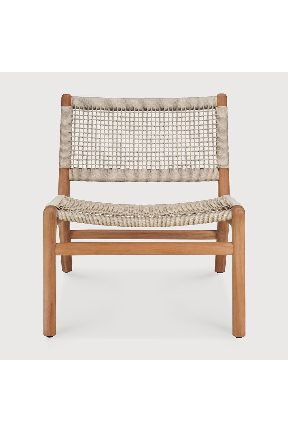   Beige Woven Outdoor Lounge Chair | Oroa.com
