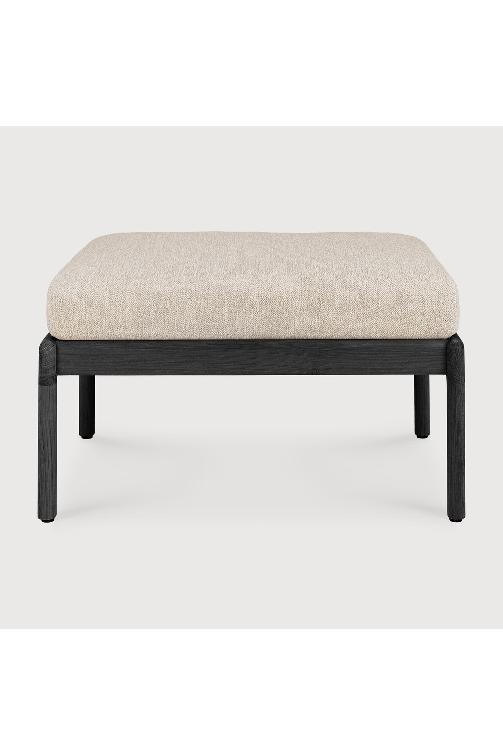   Teak Cushioned Outdoor Stool | Oroa.com