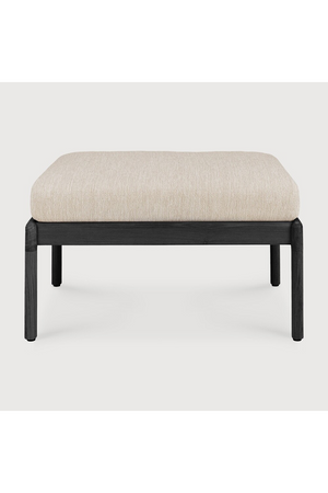   Teak Cushioned Outdoor Stool | Oroa.com