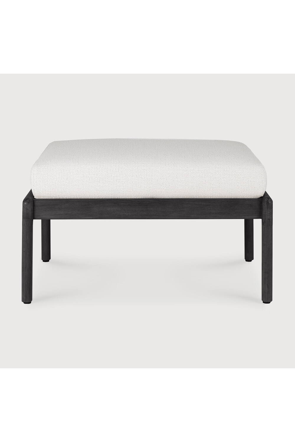   Teak Cushioned Outdoor Stool | Oroa.com