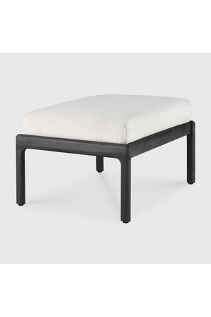   Teak Cushioned Outdoor Stool | Oroa.com