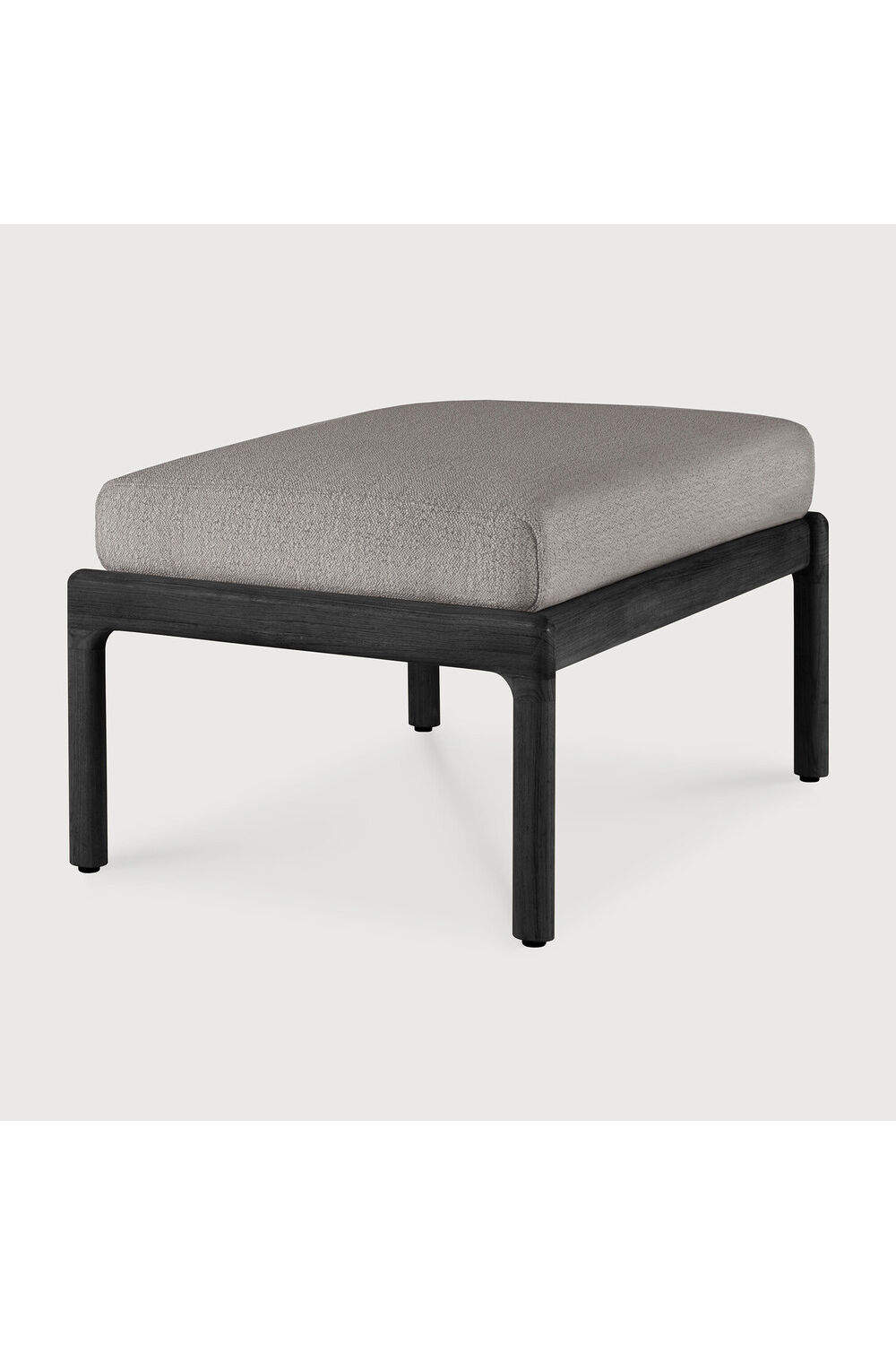   Teak Cushioned Outdoor Stool | Oroa.com