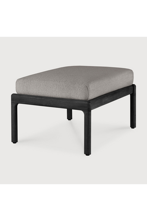   Teak Cushioned Outdoor Stool | Oroa.com