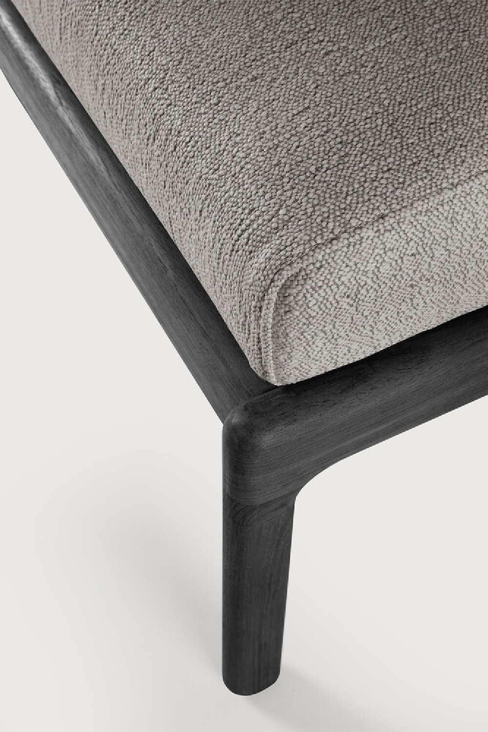   Teak Cushioned Outdoor Stool | Oroa.com