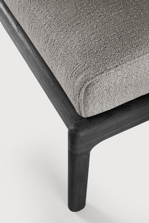   Teak Cushioned Outdoor Stool | Oroa.com