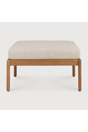   Natural Teak Outdoor Ottoman | Oroa.com