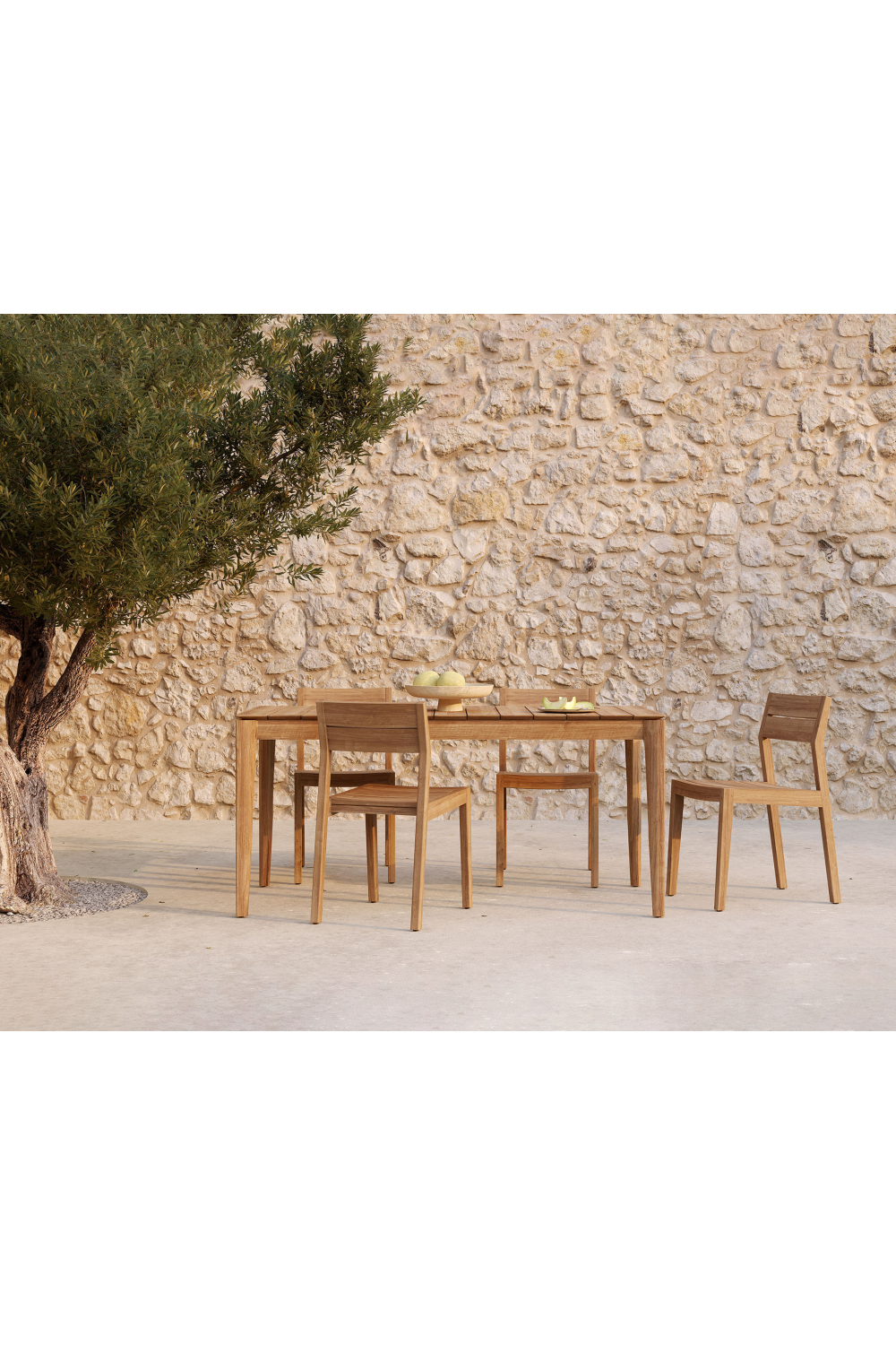   Teak Outdoor Dining Table | Oroa.com