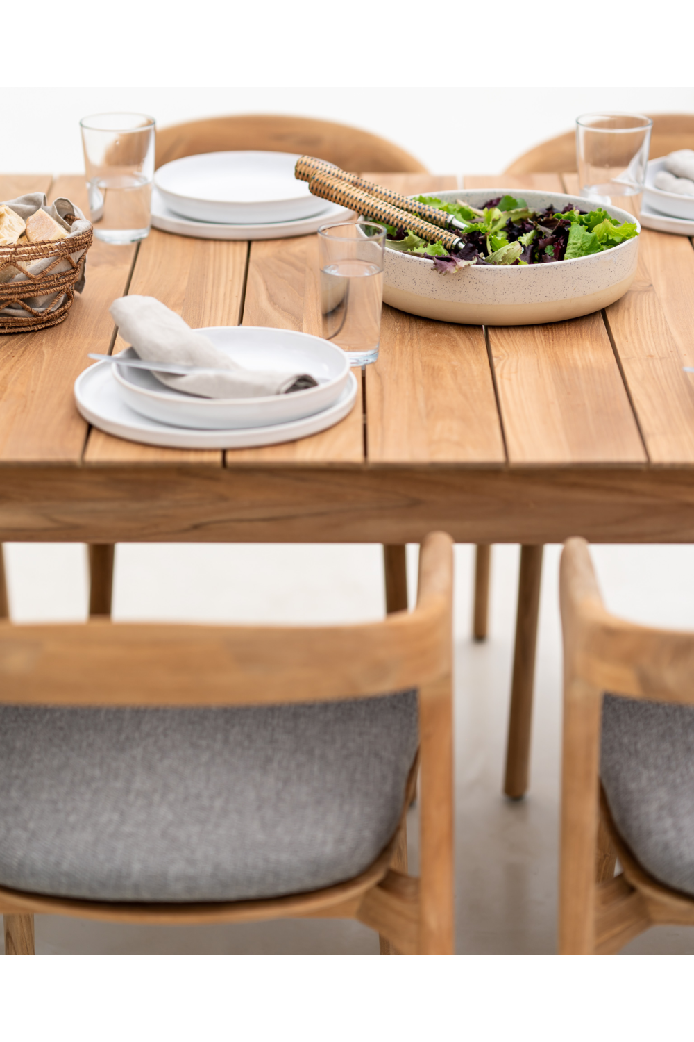   Teak Outdoor Dining Table | Oroa.com