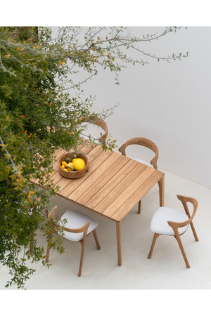   Teak Outdoor Dining Table | Oroa.com