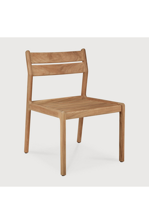   Teak Padded Outdoor Dining Chair | Oroa.com