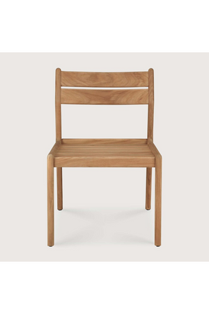   Teak Padded Outdoor Dining Chair | Oroa.com