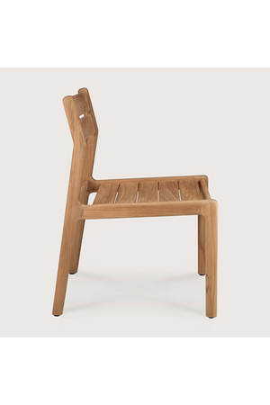  Teak Padded Outdoor Dining Chair | Oroa.com