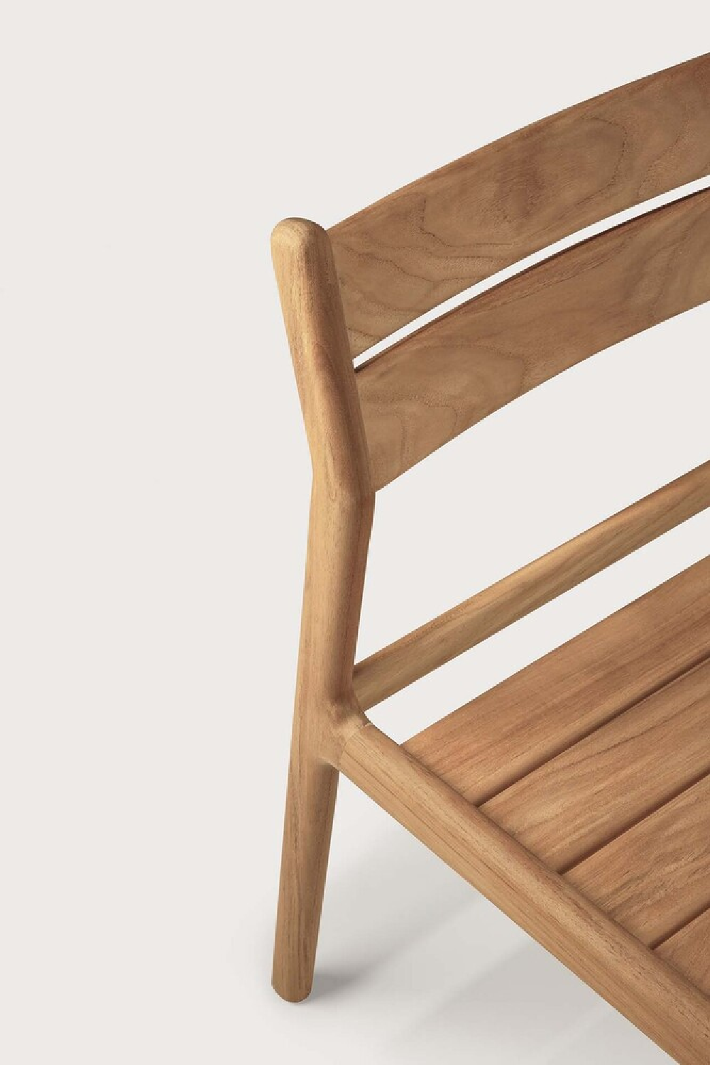   Teak Padded Outdoor Dining Chair | Oroa.com
