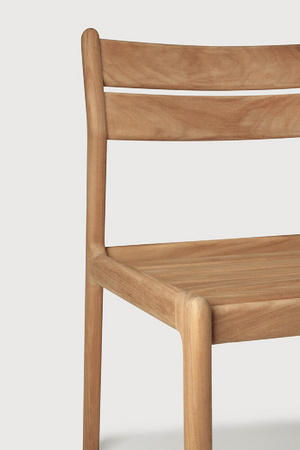   Teak Padded Outdoor Dining Chair | Oroa.com