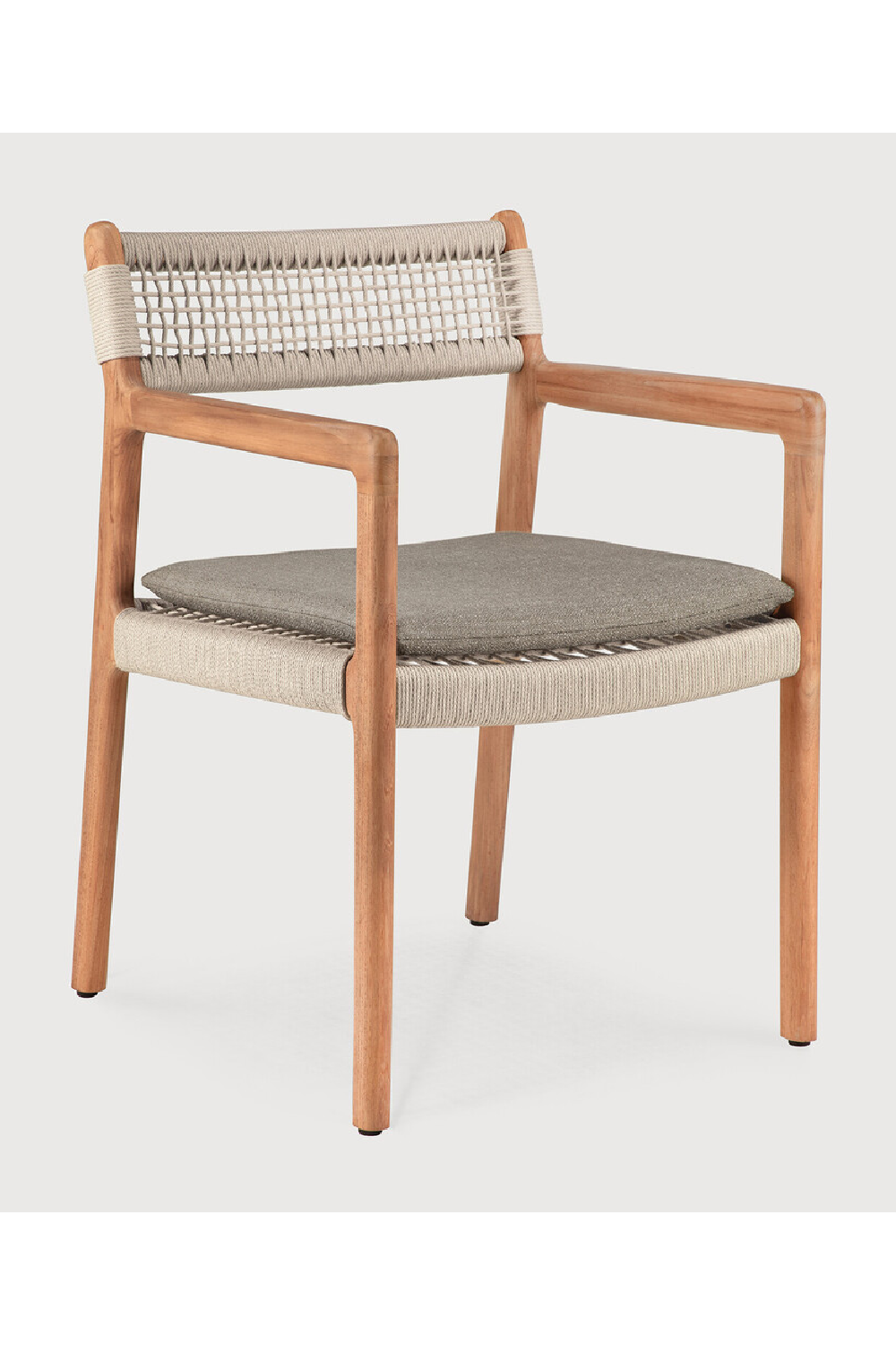   Beige Woven Outdoor Dining Chair | Oroa.com
