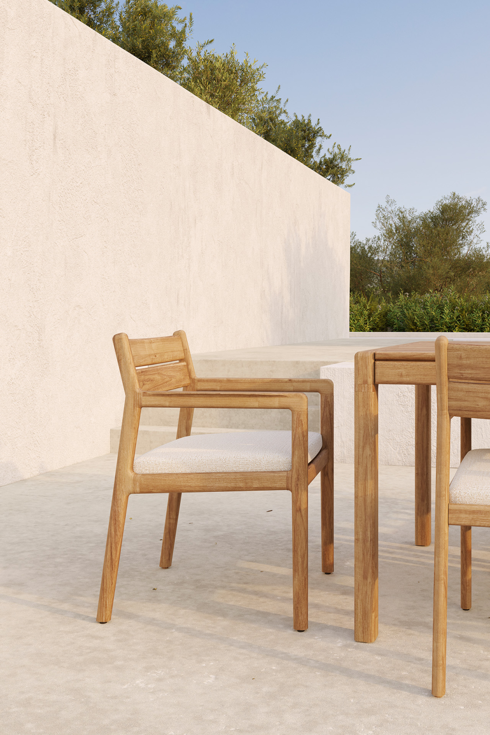   Teak Outdoor Dining Chair | Oroa.com