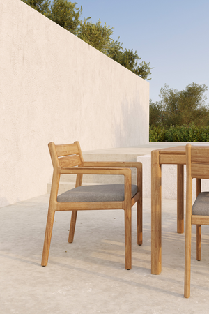   Teak Outdoor Dining Chair | Oroa.com