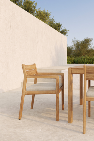   Teak Outdoor Dining Chair | Oroa.com