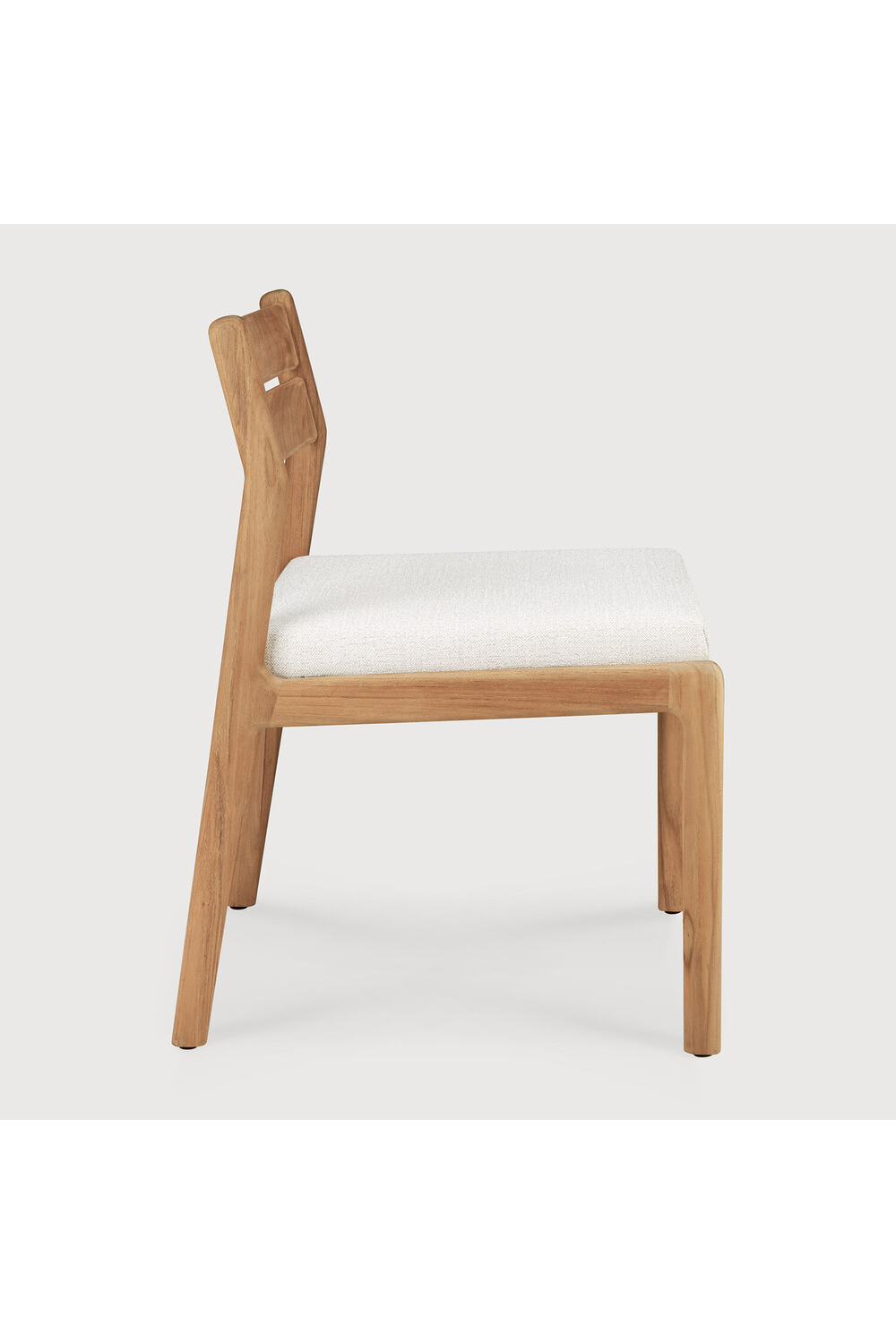  Teak Padded Outdoor Dining Chair | Oroa.com