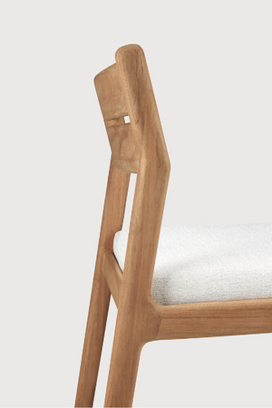   Teak Padded Outdoor Dining Chair | Oroa.com